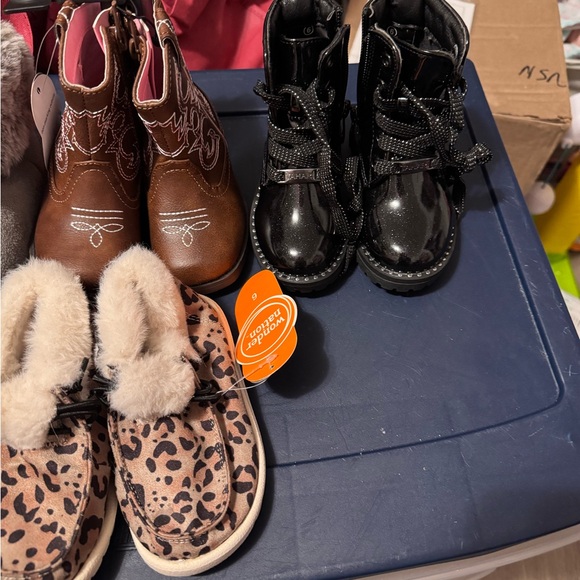 Stylish Baby Boot Collection - Gray, Brown, Black, Leopard - Picture 8 of 11